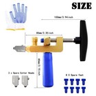 2 In1 Manual Tile Cutter Glass Ceramic Cutter For Cutting Glass Glazed Tiles
