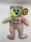 Celebrity Bears Star  58 Friends Central Perk Pastel Beanbag Plush With Tag