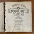 1917 Standard Atlas Of Mitchell County Kansas   Plat Map Book