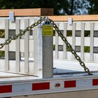 Pair Load Leveler Stake Pocket Stakes 4-1 8  L X 4-1 8  W X 18-1 4  H