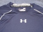 Men   s Long Sleeved Compression Shirt By Under Armour - Sz L - Navy Blue gray