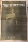 Famous Historical Newspaper Front Pages -from Charlotte Observer