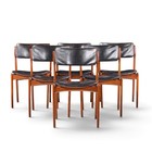 Erik Buch Mid Century Danish Teak Dining Chairs - Set Of 6