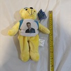 9   Jc Chasez Plush Beanie Bear Vtg 2000 Nsync Plush Zeeks Inc 