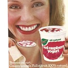 Breyers Red Raspberry Yogurt Ad Print Vintage 1980 Kitchen Decor