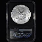 2018  1 Silver American Eagle     Ngc Ms-70     Coin Mercanti First Release   trusted   