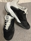 Adidas Barricade Men s Tennis Pickleball Clay Court Shoes Black White Sz 11