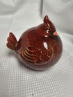 Ceramic Red Cardinal Figurine