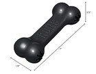 Kong Dog Goodie Bone Extreme Large Pack Of 2 Black Durable Chew Toy