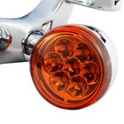 4 5  Led Fog Light Turn Signal Spotlight For Touring 1997-2013