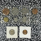 1953 Great Britain 9x Coin Uncirculated Mint Set Lot b3436 In Plastic