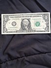 2017a 1 Dollar Bill Star Note With Unique Serial Numbers