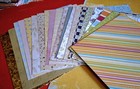 50 Papers Cardstock 6 x6  junk Journals scrapbooking cardmaking papercrafts art