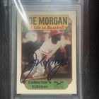 Joe Morgan A Life In Baseball Promotional Book Tour Card Autograph Psa Authentic