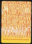 Lights Of Broadway Playing Cards Single Card Mint In The Heights