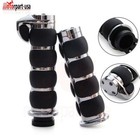 1  Motorcycle Handlebar Hand Grips For Harley Honda Kawasaki Suzuki Yamaha