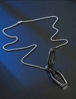 Free Gift Corpse Vampire Coffin Skeleton Bones Necklace Gothic Cross Motorcycle