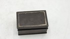Antique Signed Heintz Art Metal Sterling Bronze Stamp Box Patent 1912