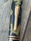 Vintage Conklin Endura Fountain Pen  Black And Pearl 14k  Nib