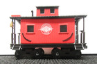 Vintage Jim Beam Decanter 1989 Casey Jones Caboose W box   See Pics  