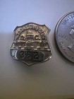 Vintage Small Sterling Silver Metropolitan Police D c  Lapel Badge Pin