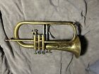 Used Couesnon Flugelhorn Laquered Brass   Vintage 1970