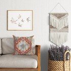 Snycler Boho Throw Pillow Covers 22x22 Inch Set Of 2  orange 
