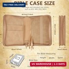 Bible Cover Case For Women   Men  Jxavo Pu Leather Bible Covers  Large Bible Car