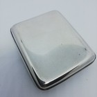 George W Shiebler Cigarette Case  C1894  American Sterling Silver  76 Grams 