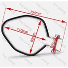 Slip On Strap Bracket Motorcycle Exhaust Muffler Silencer Hanger Hanging Clamp
