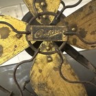 Century Fan Brass Blades Model 263 J-2 S3c-1 6as Is Untested  Parts Or Repair