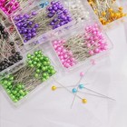 1200pcs Colored Ball Head Sewing Pins Quilting Craft Dressmaking With Boxes 1 6 