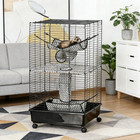 42  H Small Animal Cage 2 Tier With Hammock Tunnel For Ferrets Chinchilla Home