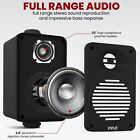 Pyle Indoor Outdoor Speakers Pair - 200 Watt Dual Waterproof 3 5    2-way
