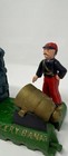 Artillery Bank Mechanical Cast Iron Cannon Soldier Working Missing Stopper