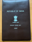 India 1969 Full 9 Coin Proof Set Original Package As Issued