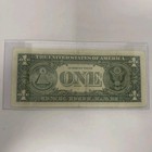 2017-a  1 One Dollar Federal Reserve Note  Serial Number Three Zeros B00043382 