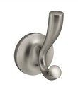 Bathroom  shower bedroom Robe Hook In Brushed Nickel Brand New   