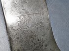 U s f s  Marked True Temper Kelly Works Flint Edge Double Bit 3 2 Axe Hd  9 7 8 