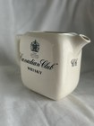 Vintage Canadian Club Whisky Pitcher Barware Advertising