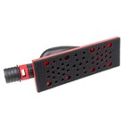 Zeta 2-      X 8    Dust-free Multi Hole Vacuum Hand Sanding Block - Hook   Loop