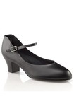 Capezio Womens Jr  Footlight Shoe  Caramel  Black  Assorted Sizes  Style 550