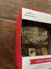 Game Of Thrones   Christmas Ornament   Emblem House    Hallmark   Hbo New