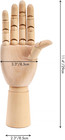 2 Pack 11 4  Wooden Hand Model  Artist Drawing Figure