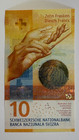 Switzerland 10 Francs 2017 P-75 Hybrid Polymer Train Tunnel Unc Banknote