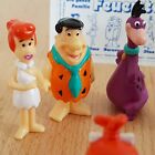 Vintage 90s Flintstones Figurines Set Miniature Figures Handpaint Hanna Barbera