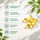 Micro Ingredients Oregano Oil 6000mg   Black Seed Oil  300 Softgels