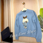 Polo Ralph Lauren Light Blue Polo Bear Sweater Women Size - M