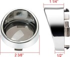 Smoke Turn Signal Lens Cover For Harley Davidson