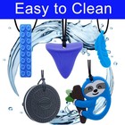 Sensory Chew Necklace For Boys  5 Pack Chew Necklaces For Kids With Autism  Adhd